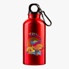 Металлическая бутылка 400 мл UV-DTF