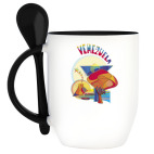 Кружка с ложкой