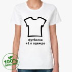 Женская футболка органик