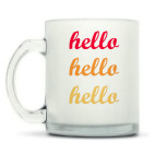 Кружка матовая