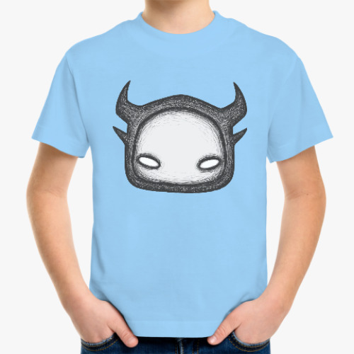 Детская футболка с принтом Серый