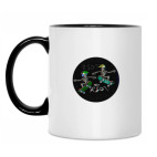 Кружка двухцветная