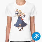 Женская спортивная футболка