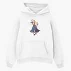 Толстовка худи оверсайз