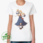 Женская футболка органик