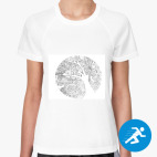 Женская спортивная футболка