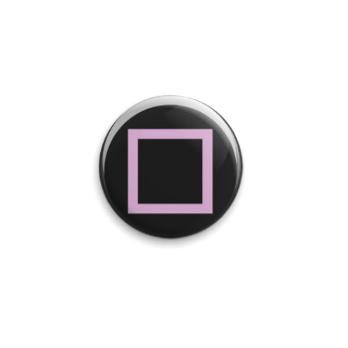 Значок 25мм с принтом Dualshock Square