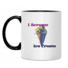 Кружка двухцветная