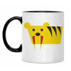 Кружка двухцветная