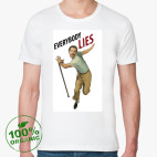 Мужская футболка органик