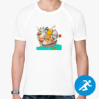 Мужская спортивная футболка