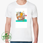 Мужская футболка органик