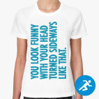 Женская спортивная футболка