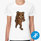 Женская спортивная футболка