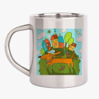 Кружка металлическая