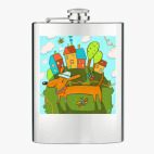 Фляжка стальная