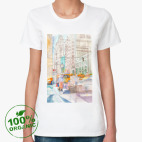 Женская футболка органик