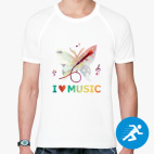 Мужская спортивная футболка