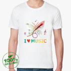 Мужская футболка органик