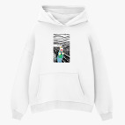 Толстовка худи оверсайз