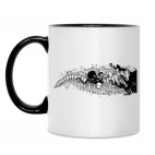 Кружка двухцветная