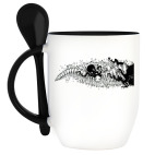 Кружка с ложкой