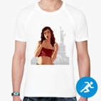 Мужская спортивная футболка