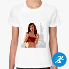 Женская спортивная футболка