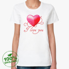 Женская футболка органик