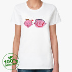 Женская футболка органик