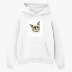 Толстовка худи оверсайз