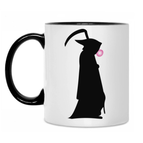 Кружка с принтом Веселая Смерть из Crimsonland