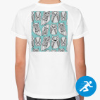 Женская спортивная футболка