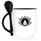 Кружка с ложкой