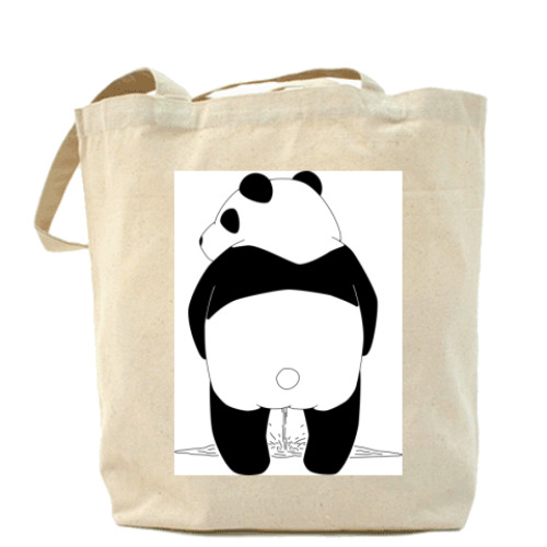 Сумка шоппер Писающая панда