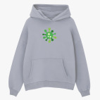 Толстовка худи оверсайз