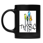 Кружка цветная UV-DTF