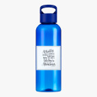 Прозрачная спортивная бутылка