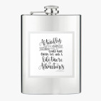 Фляжка стальная