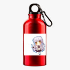 Металлическая бутылка 400 мл UV-DTF