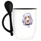 Кружка с ложкой