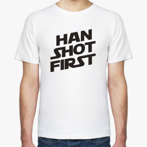 Футболка HAN SHOT FIRST