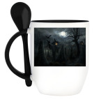 Кружка с ложкой