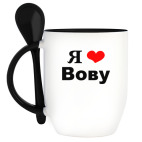 Кружка с ложкой