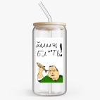 Банка с бамбуковой крышкой