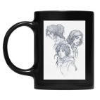 Кружка цветная UV-DTF