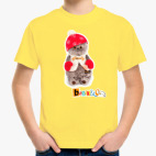 Детская классическая футболка Басик