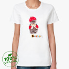 Женская футболка органик