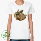 Женская футболка органик