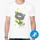 Мужская спортивная футболка